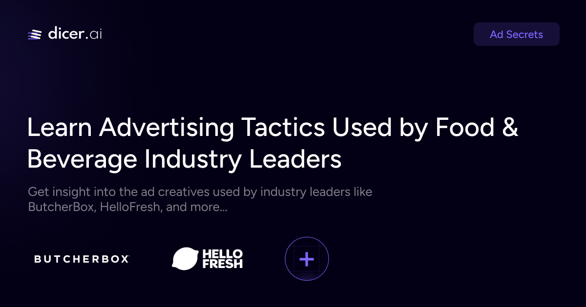 Learn Advertising Tactics Used by Food & Beverage Industry Leaders