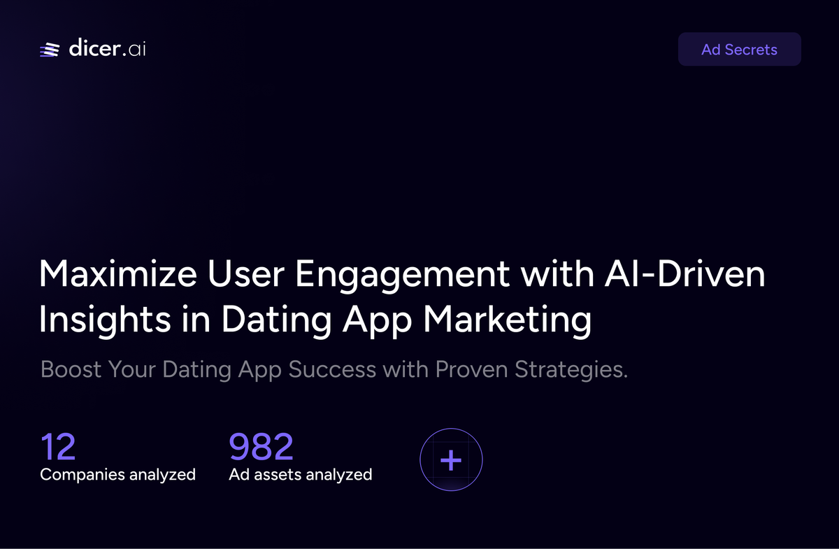 Maximize User Engagement with AI-Driven Insights in Dating App Marketing